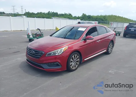 2016 Hyundai Sonata Sport из США, поврежденный, VIN 5NPE34AFXGH314338